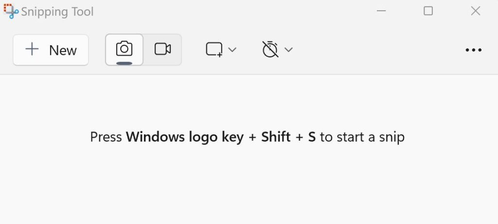 windows snipping tool